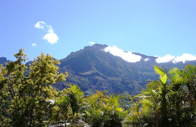 Ile de la Réunion, sommet montagneux