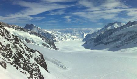 glacier Aletsch Valais Suisse