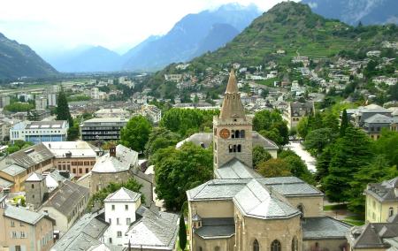 Sion, Valais, Suisse, Alpes, vallée du Rhône
