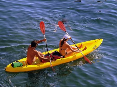 Canoë kayak en eaux vives