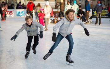 patinoire patins glace