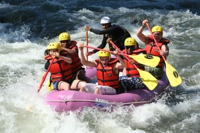 Raft rafting Alpes