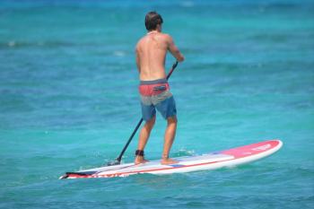 Stand-up paddle lac
