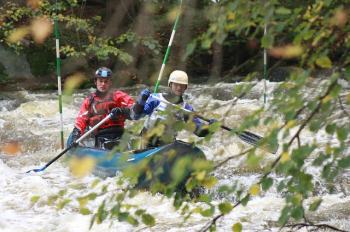 kayaking river