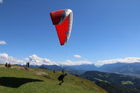  parapente paragliding alps france montagne