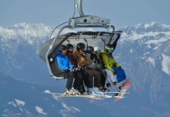 ski alpin pistes station noire verte rouge