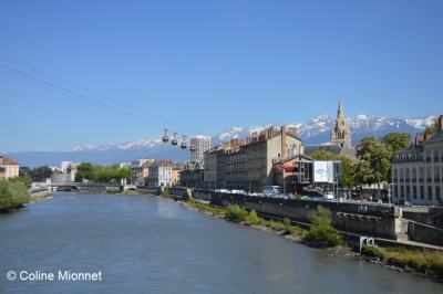 Grenoble Isère Alpes France Dauphiné téléphèrique bastille