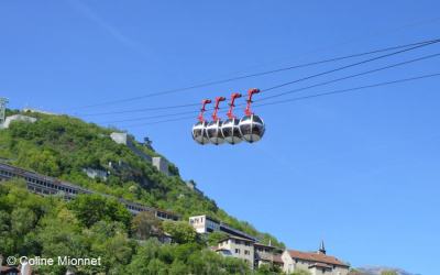 Grenoble Isère Alpes France Dauphiné téléphèrique bastille