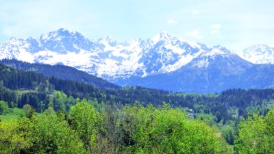 Montagnes Alpes Alps Chaîne Massif Belledonne Sept Laux Prapoutel printemps