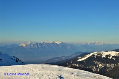 Montagne Alpes Alps Belledonne Chartreuse Bauges Collet Allevard Isère sommets enneigés