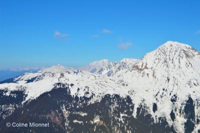 Montagne Alpes Alps Belledonne Chartreuse Bauges Collet Allevard Isère France sommets enneigés cîmes
