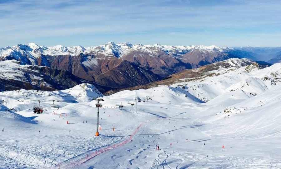Méribel station de sports d'hiver Vanoise Savoie