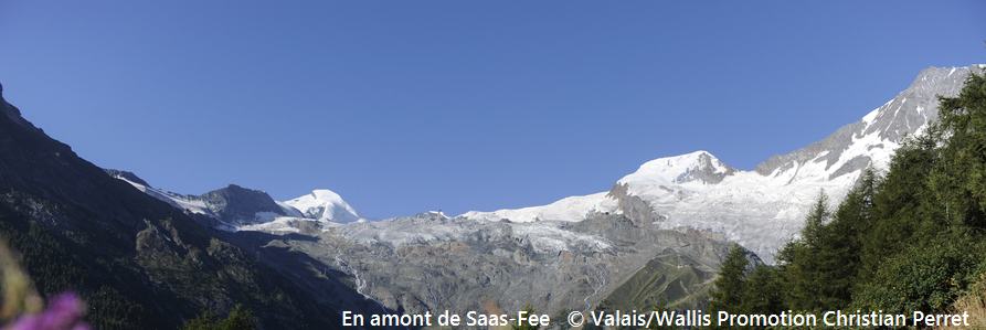 saas fee alpes pennines valais suisse