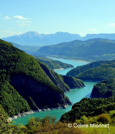 Lac et Corniche de Monteynard