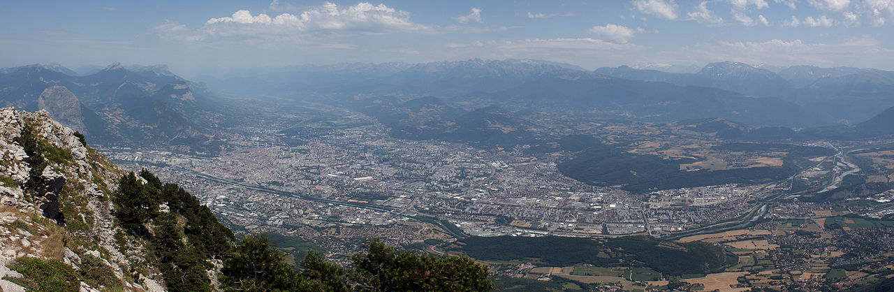 Grenoble, vue panoramique